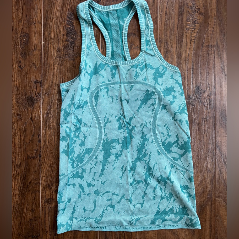 Lulu lemon tye dye racer back tank